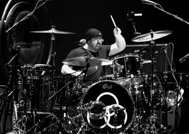 Jason Bonham's Led Zeppelin Experience performs at Key Arena in Seattle during Bumbershoot 2013. Bumbershoot is an annual three day music festival in Seattle. Photo by John Lill.
