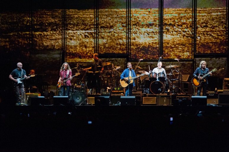 The Eagles perform at Key Arena during their "History of the Eagles Tour." Photo by John Lill