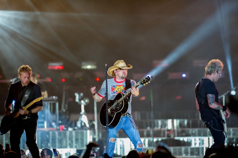 Jason Aldean performs at the Tacoma Dome in support of his recent album "Night Train." Photo by John Lill