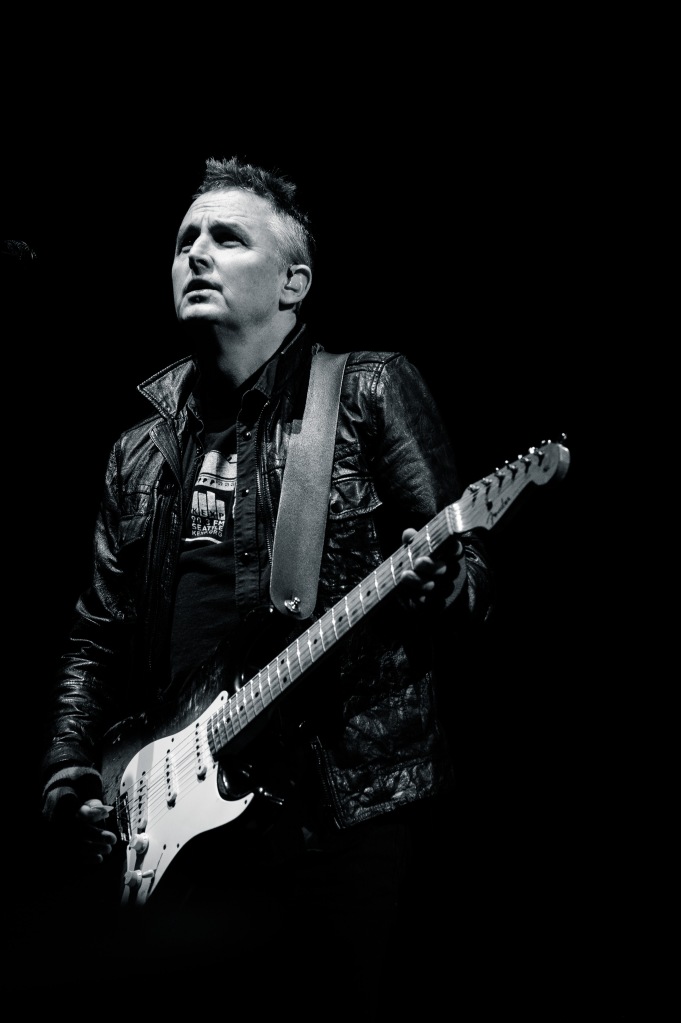 Mike McCready of Pearl Jam at Key Arena in Seattle on the final night of their "Lightning Bolt" tour. Photo by John Lill