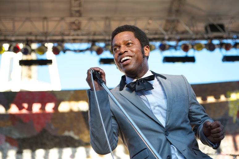 Vintage Trouble perform at Bumbershoot 2013 in Seattle. Bumbershoot is an annual three day music festival. Photo by John Lill