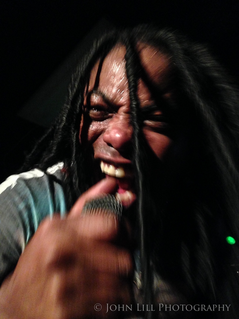 April 18, 2014: Sevendust perform an acoustic concert at El Corazon in Seattle in support of their latest release Time Travelers and Bonfires. Photo by John Lill